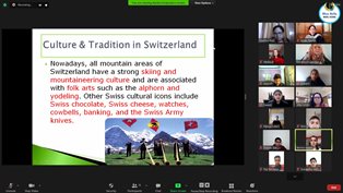 FIFTH SESSION OF INTERNATIONALISM BY BLUE BELLS MODEL SCHOOL ON THE THEME - ‘IF I LIVED THERE’